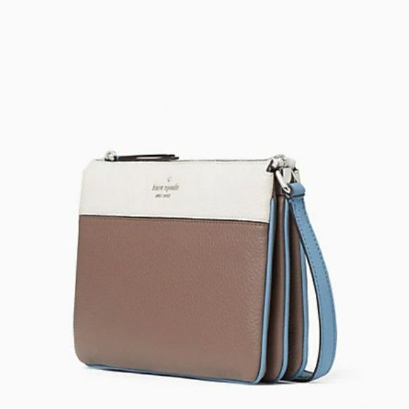 Jackson Triple Guesset Crossbody - Picture 2 of 3